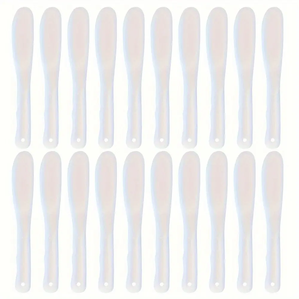 20 Pcs Long Strip Mask Scraper, Essential Tool for Skincare Routine, Efficient Exfoliation & Cleansing, Perfect for Face Care Enthusiasts