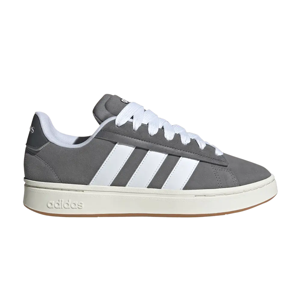 adidas Grand Court Alpha 'Grey White Gum' (Unisex) Grey Four/Cloud White/Off White sneakers JR0542
