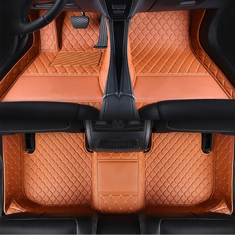 1 Vehicle Model Custom Car Floor Mat Automotive Mats For Opel Astra k 2016~2020 Haval H9 2025 Changan CS55 Plus 2023~2024 Kia EV6 2022~2024 Left/right driving Car Accessory Auto Interior Accessories Leather Carpet Waterproof Diamond Design Full Coverage