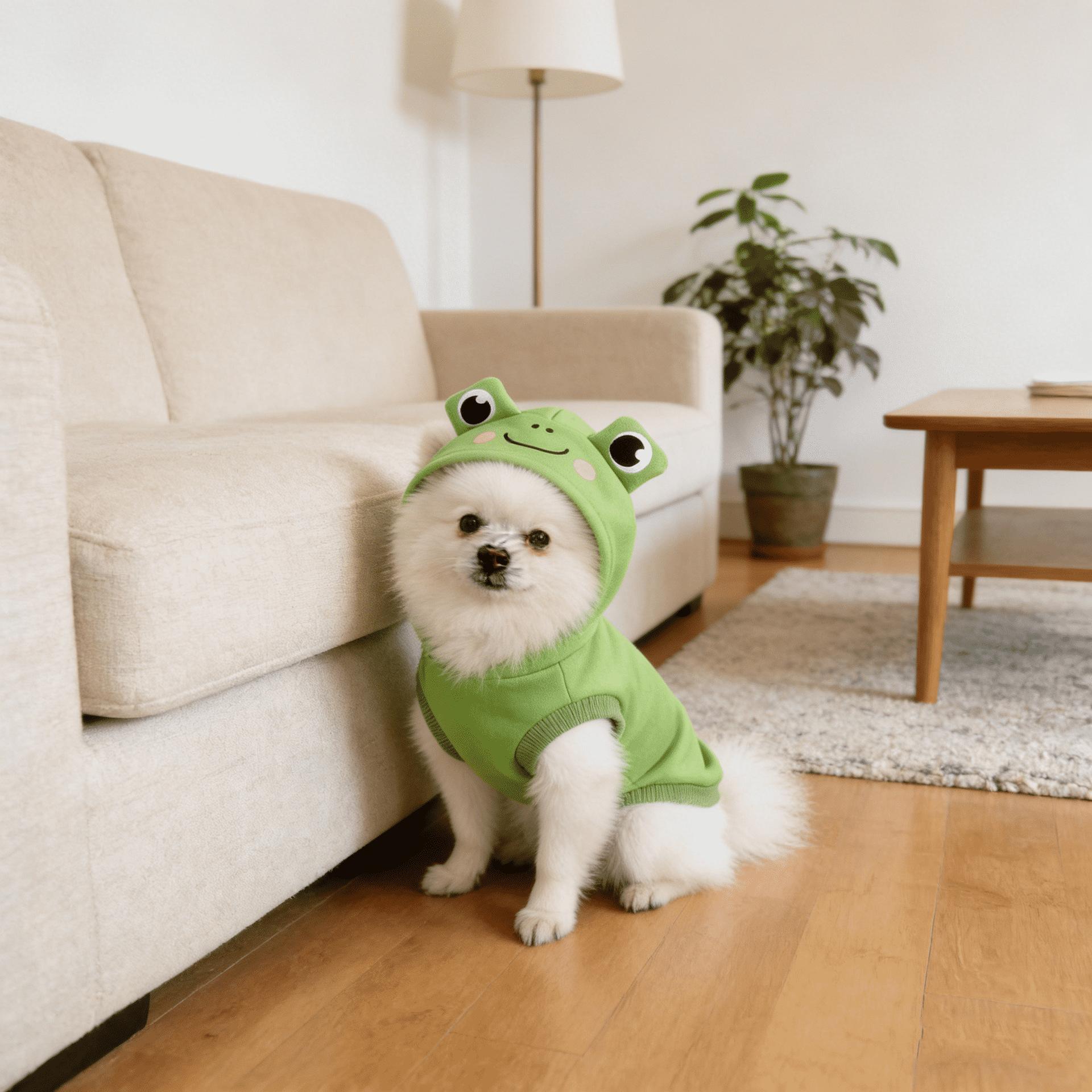 Cute Animal Pet Hoodie Funny Dog Cat Costume Warm Puppy Clothes Cosplay Outfit for Small Medium Pets