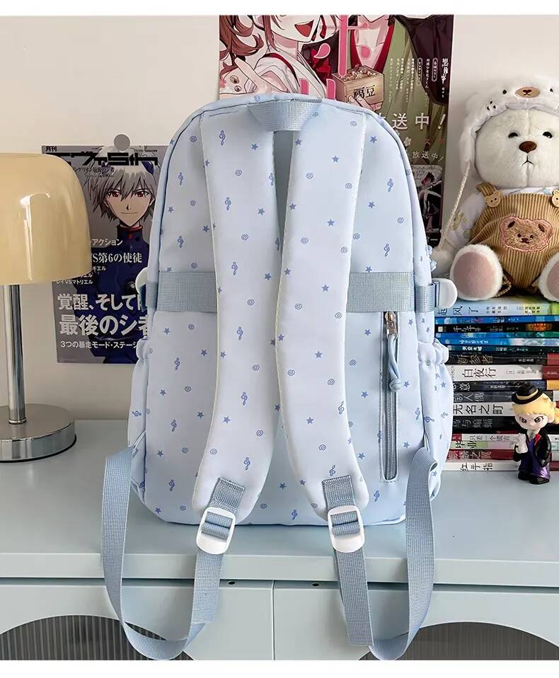 New Y2K Cute Ita Backpack Large Capacity Commute Rucksack Girl Transparent DIY Display Knapsack Outdoor Fashion Travel Schoolbag