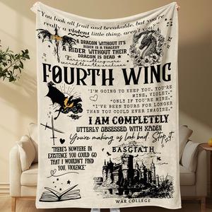 dragon pattern blanket, 1/2 counts soft cozy throw blanket, letter print blanket, halloween design decor warm napping blanket for home office travel camping dormitory, flannel throw blanket, bedroom accessories, flannel blankets, slogan print blanket