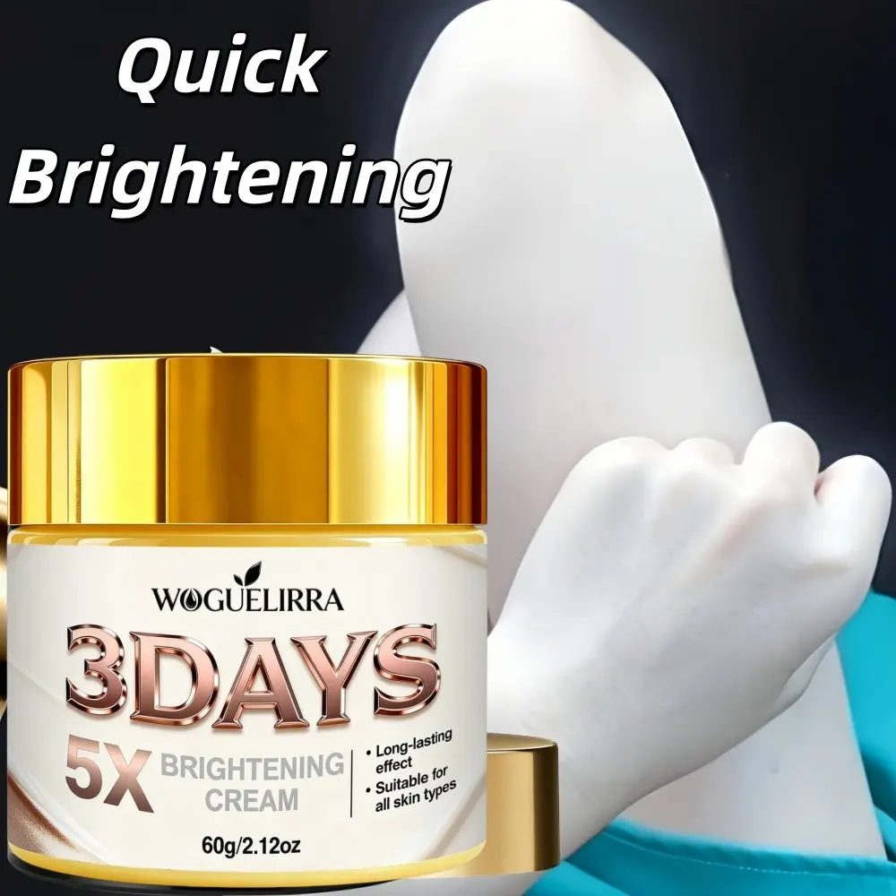 Three-Day 5x Brightening Cream, Tighten Smooth Skin, Deep Hydration, Lightweight Summer Care, Contains Bee Venom & Niacinamide, 60g/2.12oz