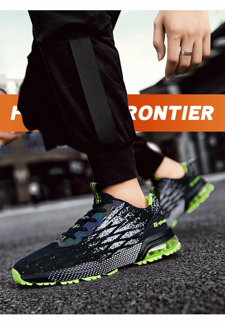 Mesler Men's Sporty Solid RoundToe Laces Trainers, Fashionable Lace UpFront Mesh Breathable Comfortable Sports Air Running Shoes Sporty Lightweight Breathable Running Shoes For Exercise & Daily Wear