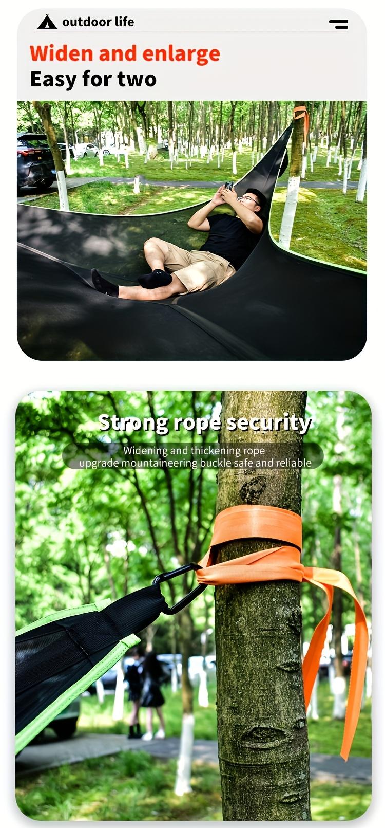 NEW Large Treehouse Hammock Tent for Multiple People!Multi-Use Camping Swing with Net - Perfect for Outdoor Relaxation & Adventure