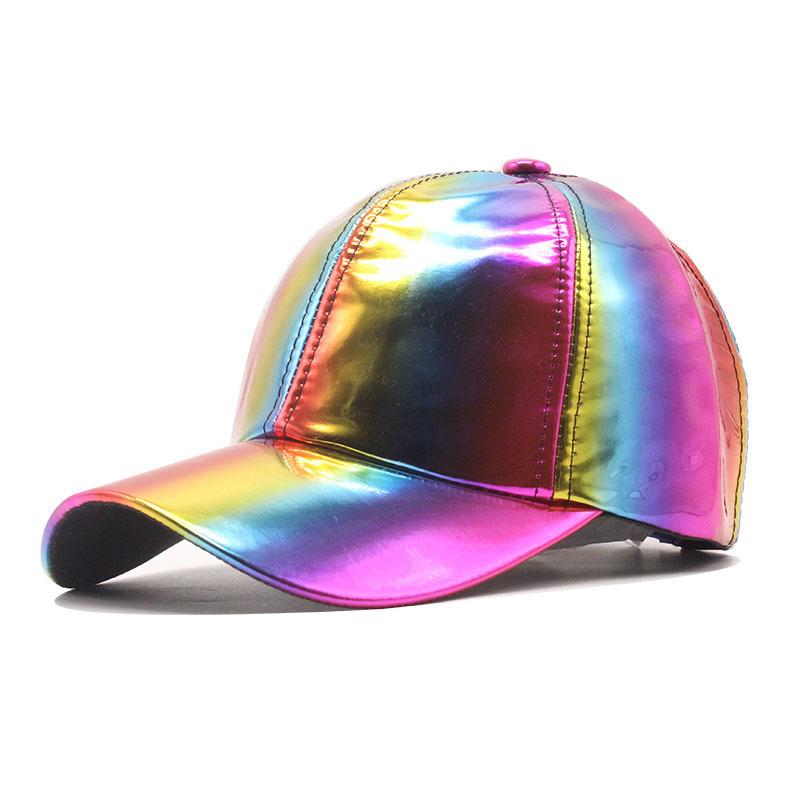 Rainbow Color Changing Hat Men Hip-hop Baseball Cap for Women Cap Back To The Future Prop Bigbang G-Dragon Baseball Cap