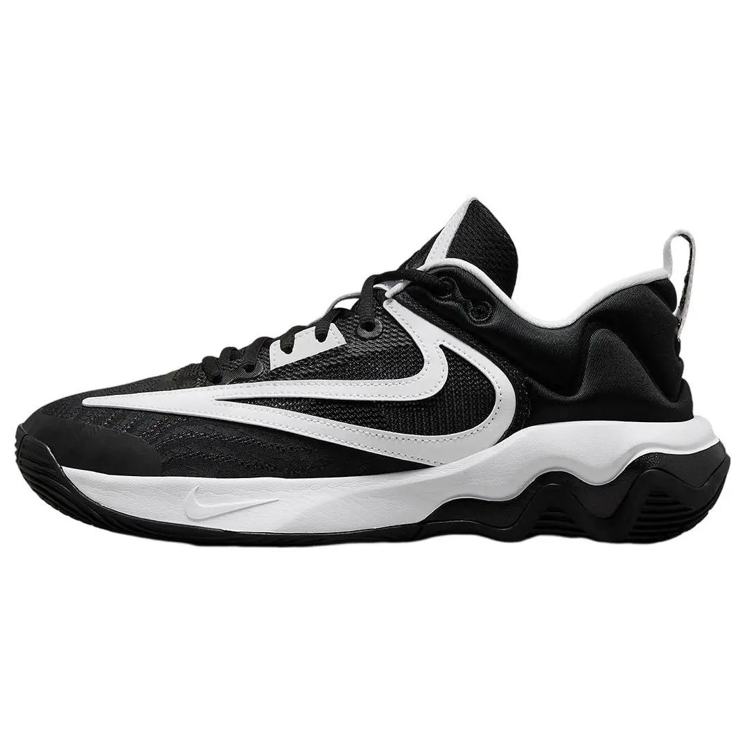 Nike Giannis Immortality 3 Low-Top Basketball Shoes for Men – Round Toe, Lace-Up, Black and White Verifiable, with credentials and supporting global authentication