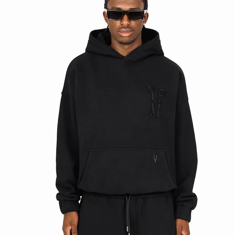 Kyn Apparel Minimalist sports hoodie for autumn  men's and women's hooded cross-border trendy brand loose sweatpants