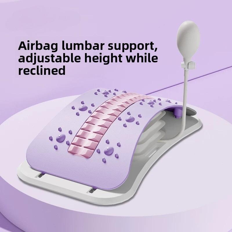 Waist reliever, waist stretching massager, yoga aid, cervical spine back support, back stretching, waist stretching artifact,spine decompression, lumbar spine relaxer