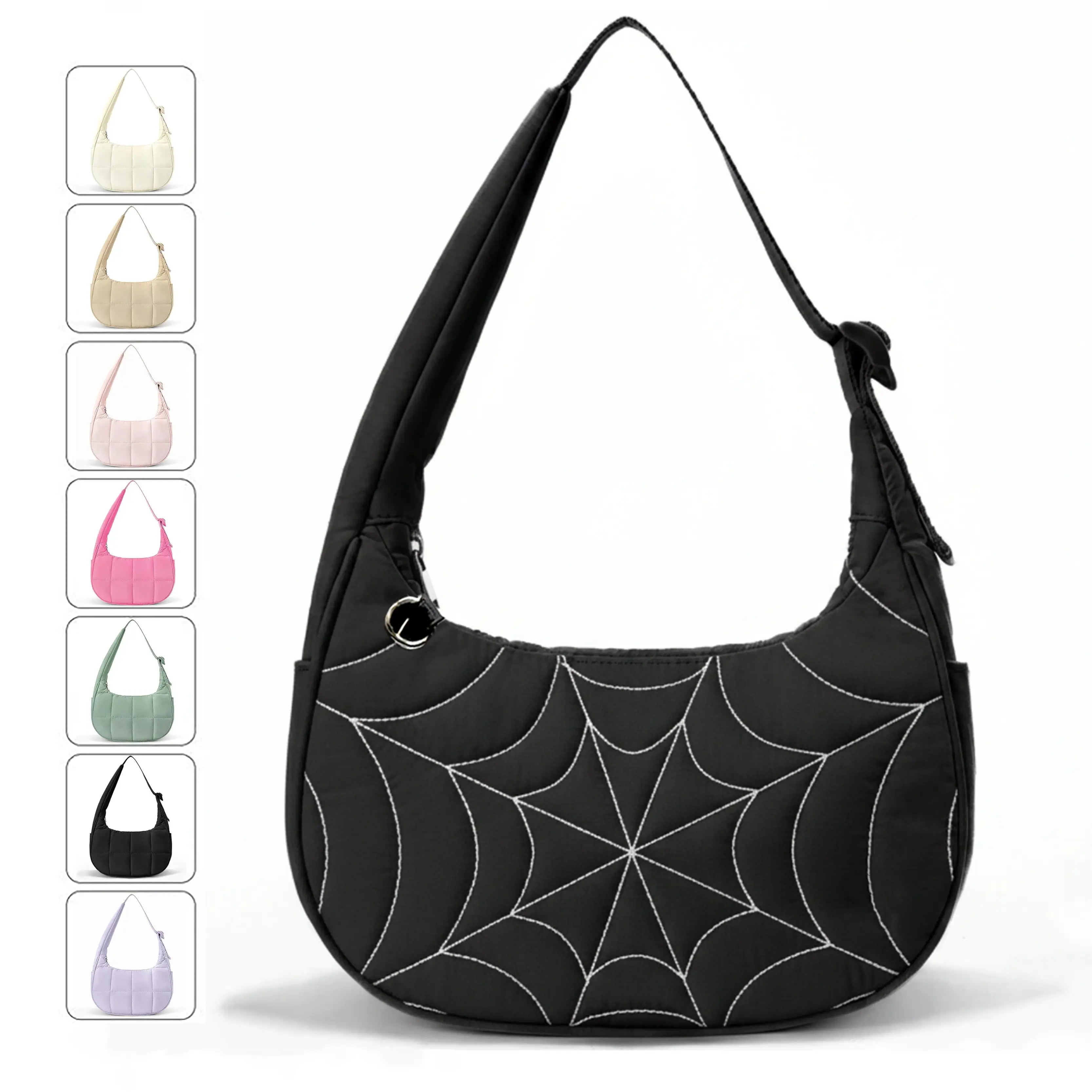 Mini Soda Can Crossbody Bag for Women – Adjustable Nylon Shoulder Purse with Dual Strap Design, Compact PU Leather Satchel, Trendy Pocket Size Handbag for Daily Outings, Travel, Shopping & Casual Streetwear