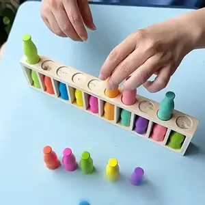 20-Piece Color Challenge Bottle Puzzle Game Set, Memory & Logic Training, 20 Colored Bottles, Family Party Game, Fun Family Activity