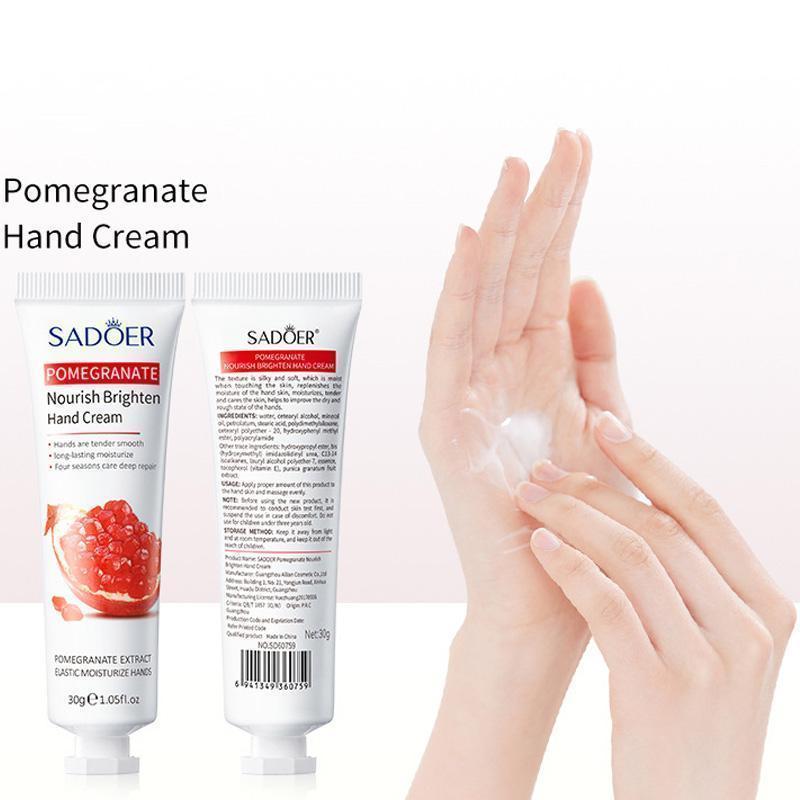 24-Hour Moisture Hand Cream – Bone Collagen & Pomegranate, Korean Handcare 24-Hour Moisture Hand Cream – Bone Collagen & Pomegranate, Korean Handcare