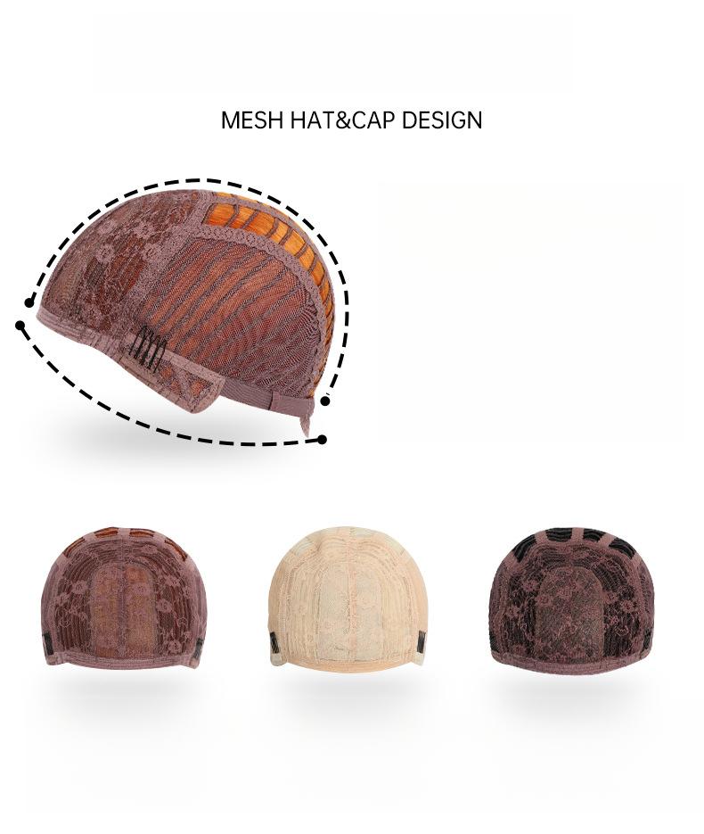 Vintage Short Curly Gold Wig for Women  Fashion Retro Heat-Resistant Synthetic Full Cap