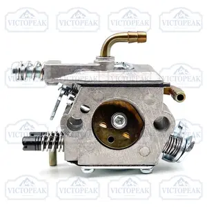 58 Carburetor with Linkage and Oil Bubble Bend Tube, Essential Component for Engine Performance, Durable Design for Reliable Functionality