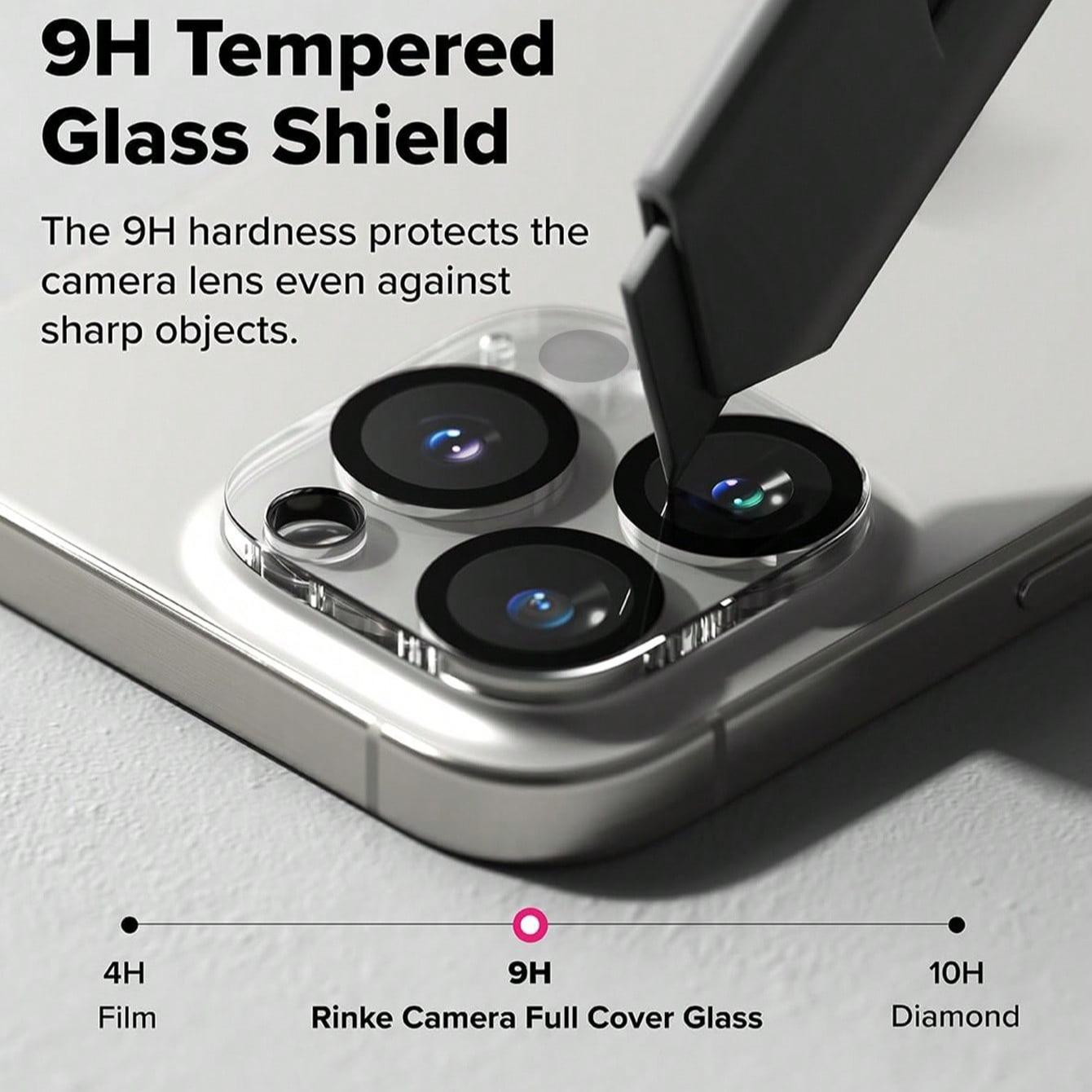 2 Pcs Camera Lens Glass Protection, Cover, Compatible With iPhone 16 Pro Max/16 Pro/16 Plus/16/15 Pro Max/15 Pro/15 Plus/15/14 Pro Max/14 Pro/14 Plus/14/13 Pro Max/13 Pro/13/13 Mini/12 Pro Max/12 Pro/12/12 Mini/11 Series, Anti-scratch