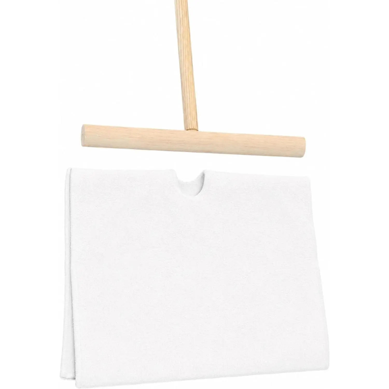 Cuban Wood Mop T Stick with Magic Microfiber Reusable Cloth, Cuban Style Mop. Mops Floor Cleaning trapeador de microfibra para piso