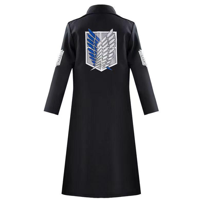 Anime Attack on Titan Cosplay Shingeki no Kyojin Jacket Recon Corps Leather Skirt Hookshot Belts Suspenders Ackerman Costume