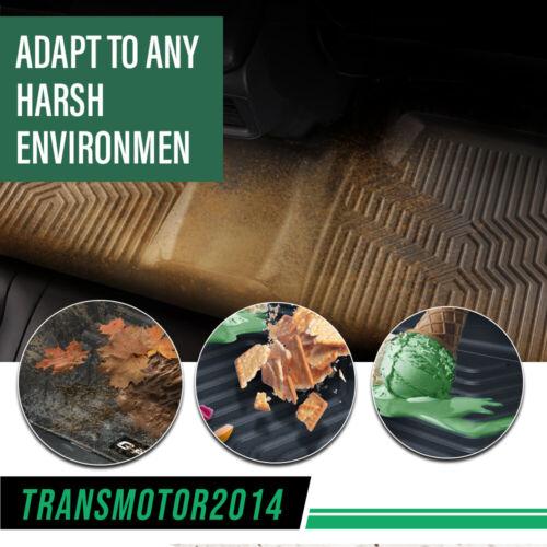 Fit For Honda Accord 2008-2025 Front & 2nd Row Heavy Duty TPE Floor Mats Liners,All Weather Protection,Waterproof Anti-slip Durable Floor Mats,Car Interior Accessories