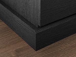 LED Dresser with Charging Station Black Modern Chest Drawers Wood Cabinet Chest LED Dresser with Charging Station Black Modern Chest Drawers Wood Cabinet Chest