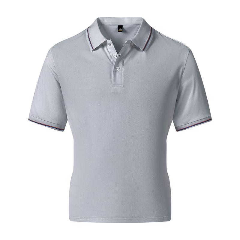 Men's Polo Shirt – Soft and breathable short-sleeved polo shirt, comfortable and casual fit, classic collared shirt, suitable for work, golf, and everyday wear.