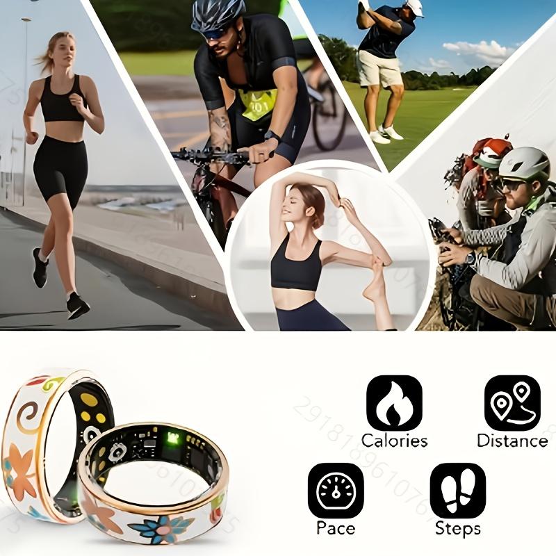 The Upgraded Smart Bracelet Is Suitable for Both Men And Women. It Comes with A Ringshaped Charging Case And Is Compatible with Smartphones. It Supports Counting Steps, Distance, Calories And Motion Monitoring, And Has An IP68 Water Resistance Rating
