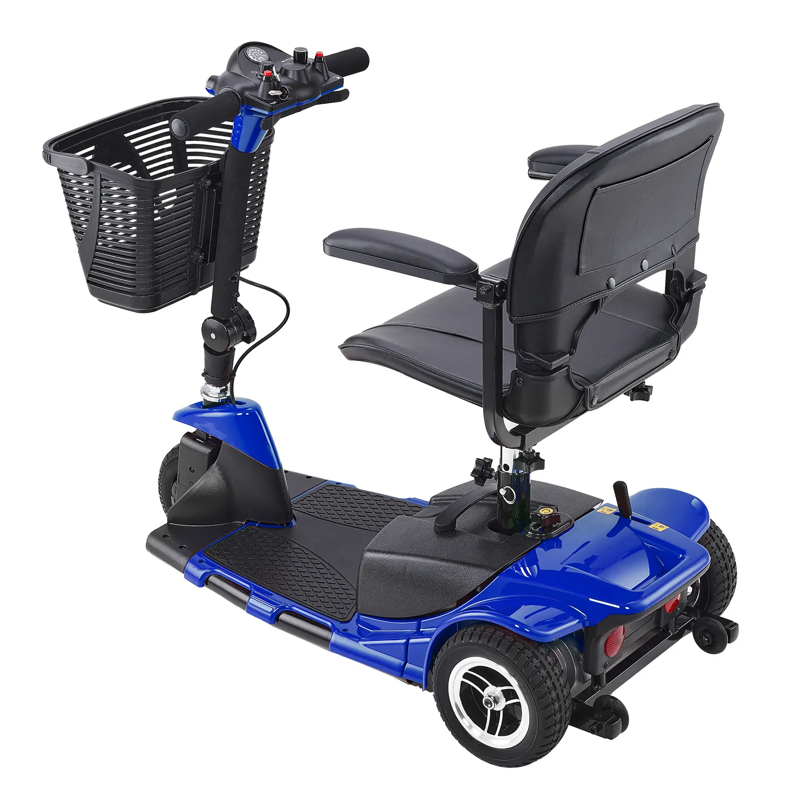3 Wheel Folding Outdoor Mobility Scooter for Adults, 24V 12Ah High Battery Capacity, 265 lbs/120 kg Max Weight Capacity, Convenient Folding Design