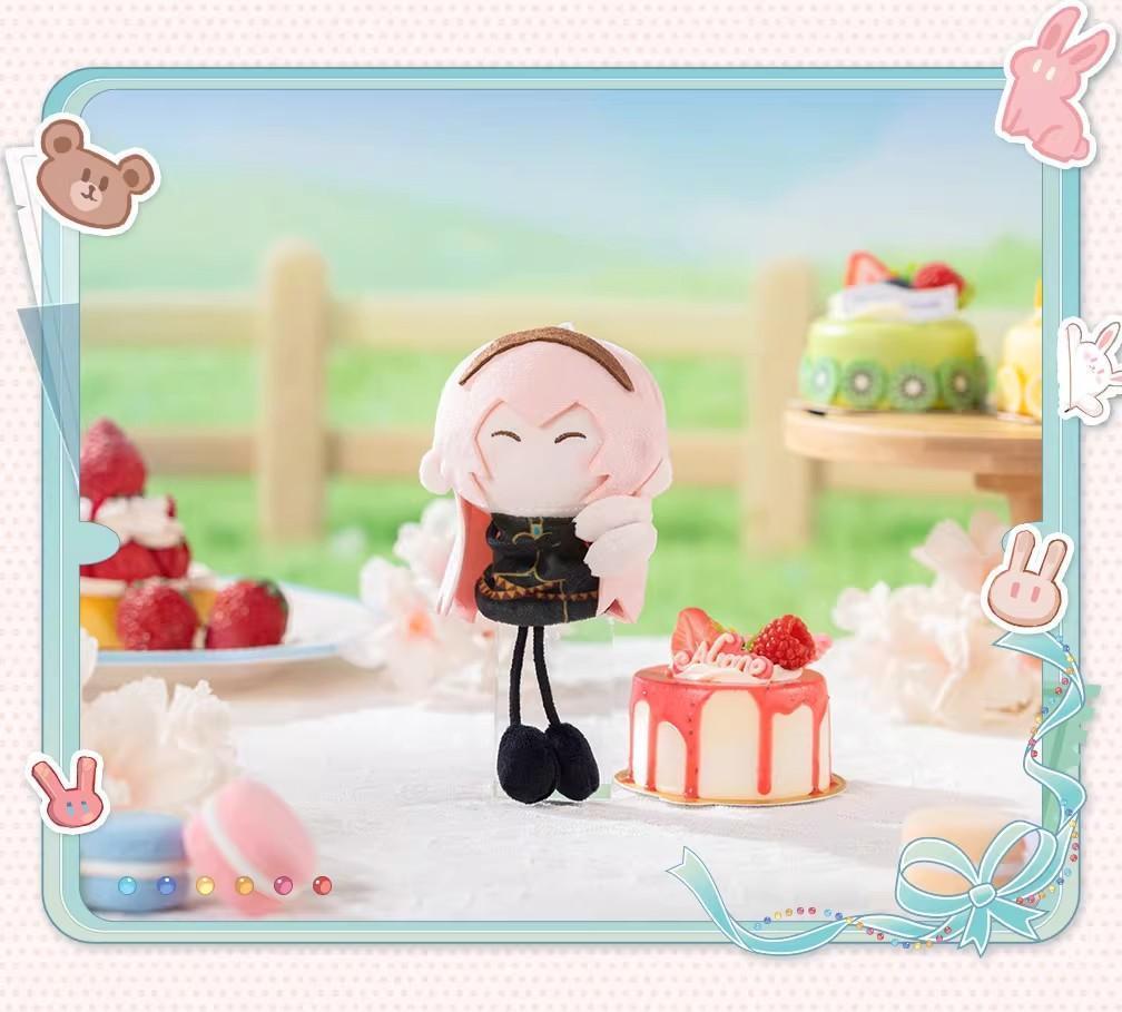 New Genuine Moeyu Hatsune Miku Plush Keychain Ant Body Holding Hands Plush Charm Gift Toy Sweet Dreams Miku Mini Plush Toy