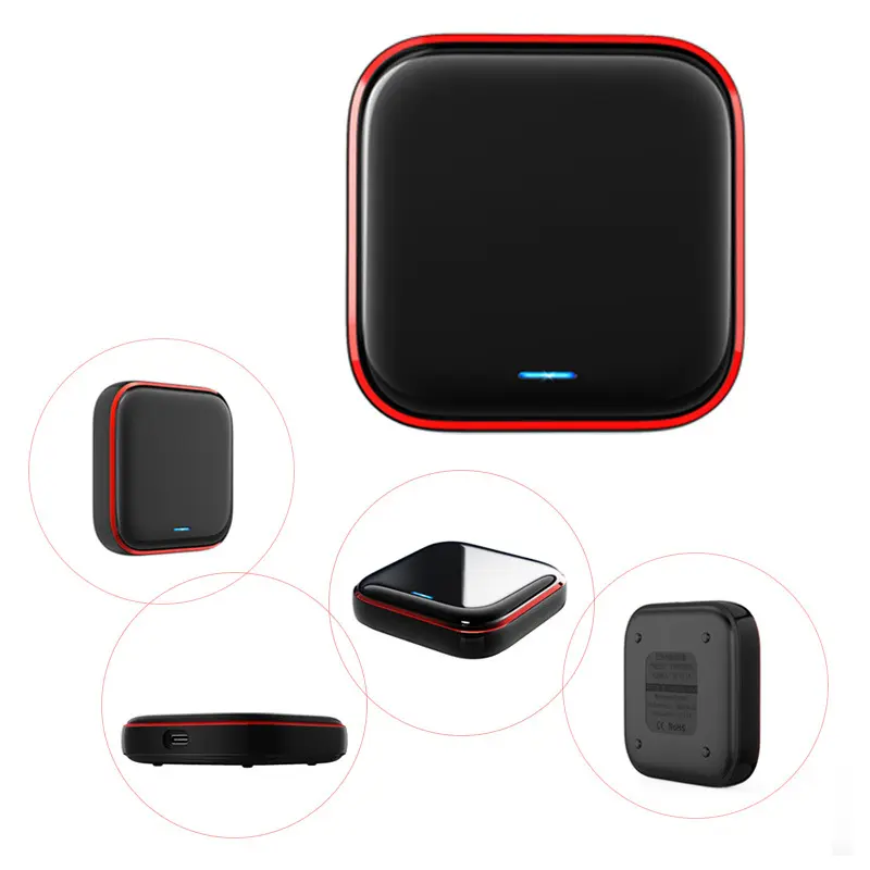 Smart Home Universal Infrared Wi-Fi Digital Remote Controller - 6*6cm Compact Unit, Smart Home Control, Voice Control, Phone Remote Access, Wireless Switch, Indoor Use, Universal Infrared Function