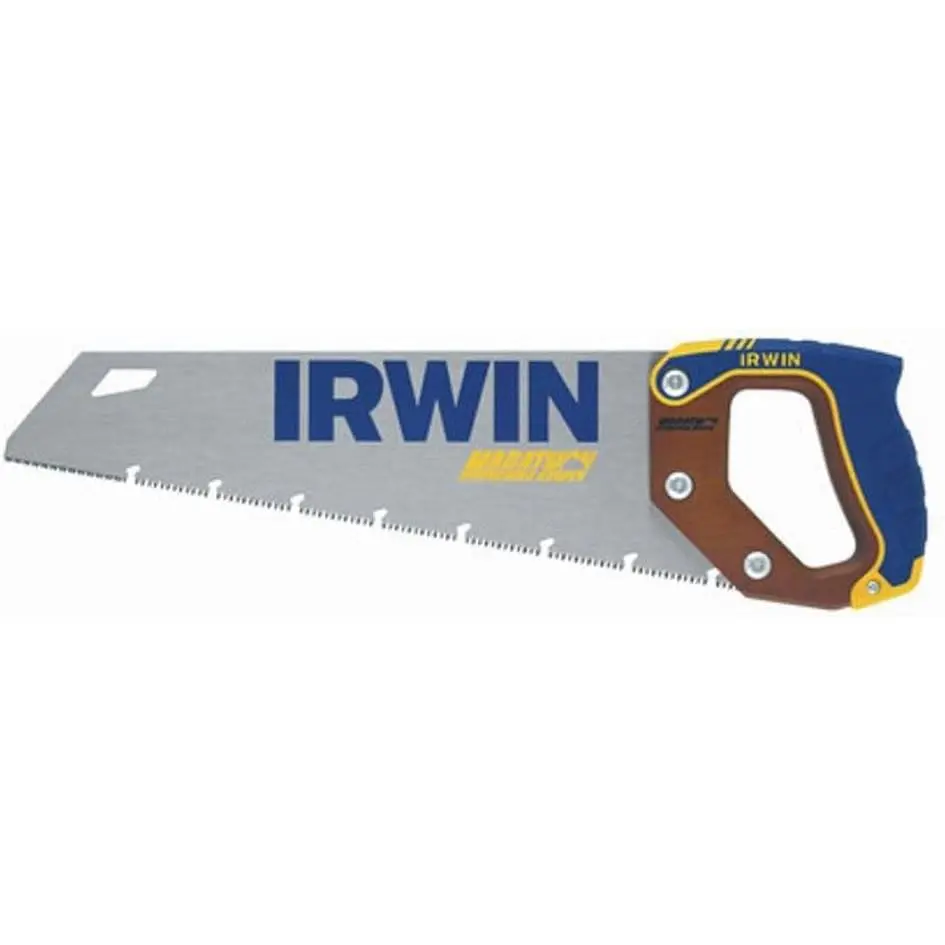 IRWIN 15-Inches Single Hand Saw for Wood Cutting, Coarse Cut, ProTouch Handle (2011201)