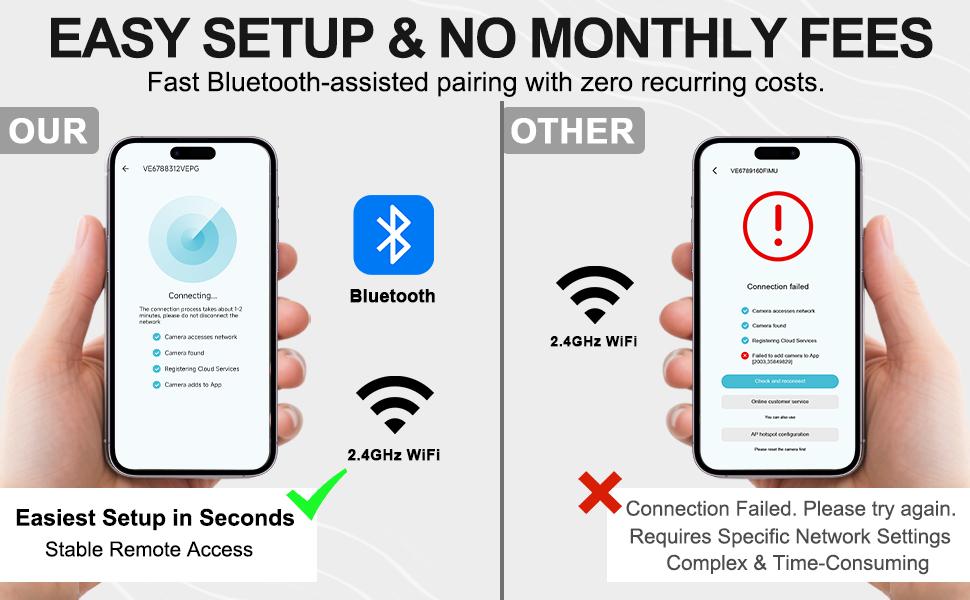 2026 Upgraded 4K Mini Wireless Security Camera, 6H Battery – Small Wireless Indoor Nanny Cam with No-Glow Night Vision, Motion Alerts, Home/Office Security Camera with Dual Storage
