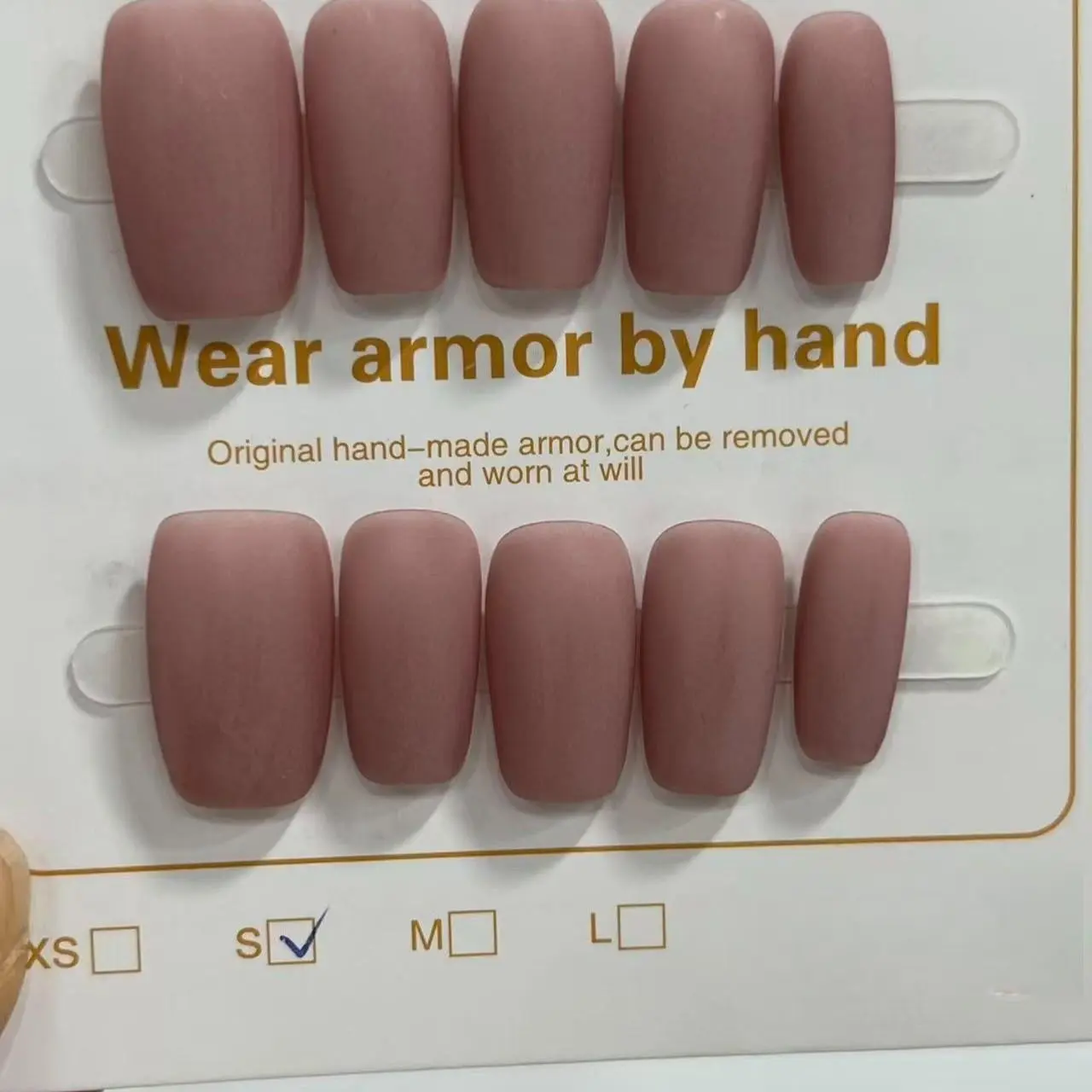 Matte Romantic Cherry Blossom Nail Art, Simple Elegance Pure Desire Matte Foggy Nails, Trendy Wearable Manicure Design, Acrylic Press Nail