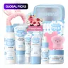 Milk Skin Care For Teen Birthdays Gift Set - 14 In 1 Moisturizing & Gentle Milk Skin Care For Teens Girls - Facial Kit For Women 14PCS with GuaSha Hydration Kit #GLOBAL PICKS