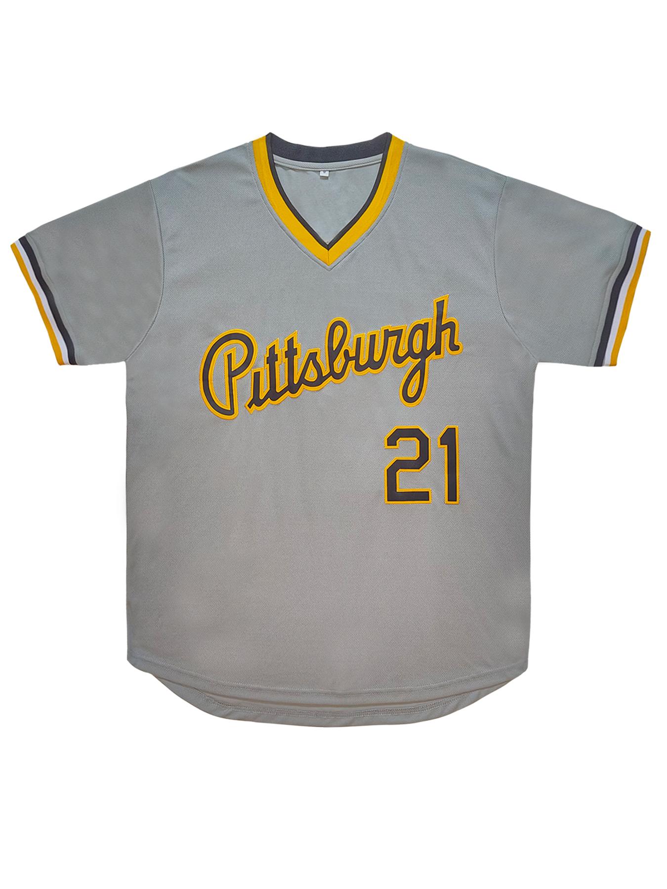 Men's Letter & Number Embroidered Baseball Jersey, Casual Breathable Short Sleeve Baseball Top for Training Competition Party, Mens Sportswear for Spring & Fall