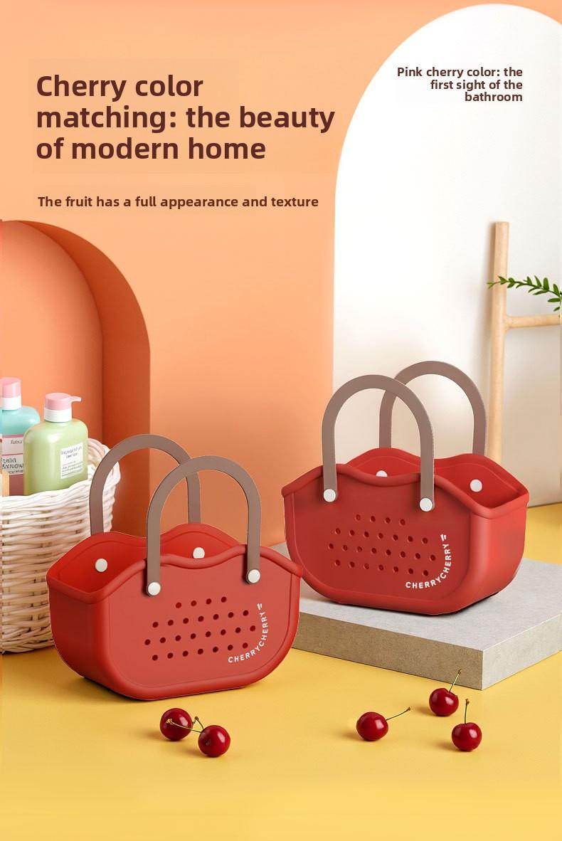 Bath Basket Handheld Shower Basket Bathroom Toiletries Storage Basket Small Basket Organizer Plastic Bathing Basket Bath Basket Handheld Shower Basket Bathroom Toiletries Storage Basket Small Basket Organizer Plastic Bathing Basket