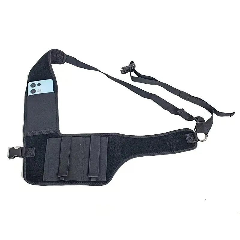 Adjustable underarm concealed shoulder holster, suitable for cosplay, film and television, outdoor hunting and shooting activities, and everyday concealed carry use