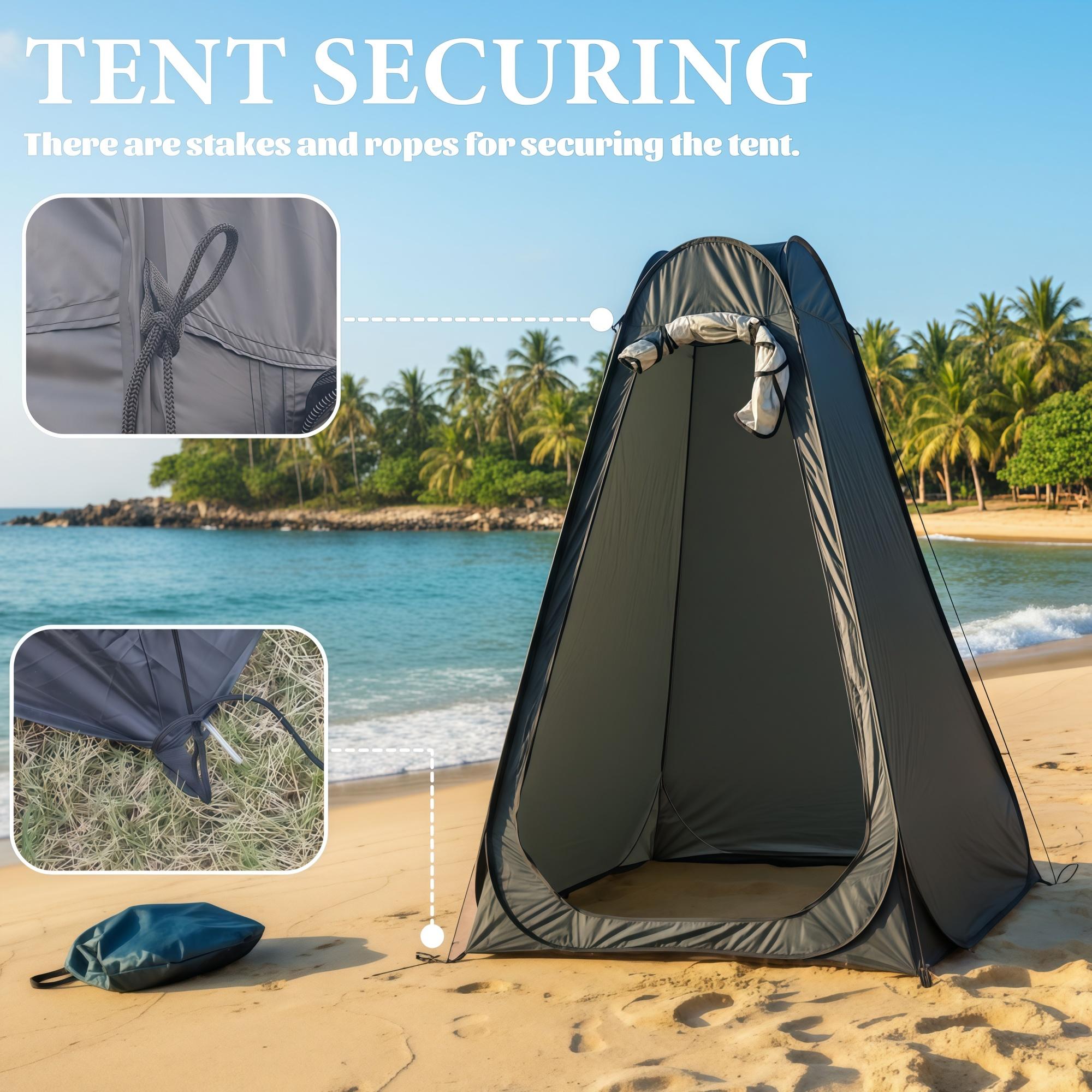 A practical, portable privacy solution for all your outdoor adventures! Quick setup, discreet camo design, and versatile use for camping, beach trips