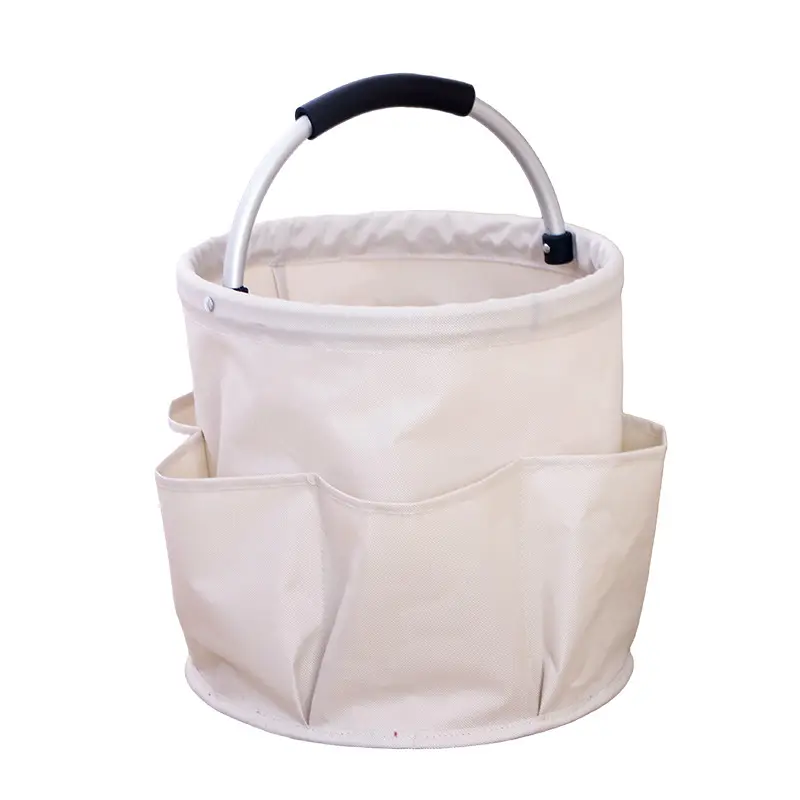 Outdoor camping picnic basket, beach basket, hand-held foldable storage, bathroom wash bag, shower basket, household mother and baby basket