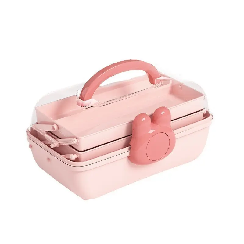 Jewelry Box, Hair Accessories Organizer, Desktop Storage Box, Cosmetics and Decorative Items Holder, Gacha Collectible Case