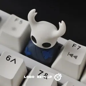 The Hollow Knight Keycap Light Transparent Personality Resin Mechanical Keyboard Anime Single Customized Keycap ESC Original R4