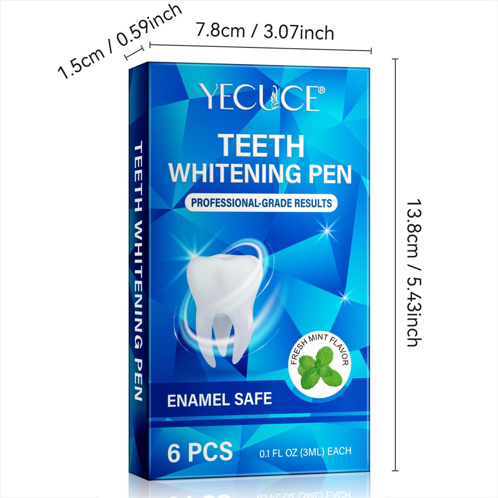 Teeth Brightening Pen, Fresh Mint Flavor Teeth Care Pen, Oral Care Product for Men & Women, Daily Oral Care Product