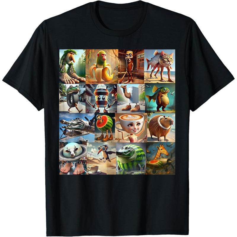 Brainrot Meme Italian For Men Women T-Shirt