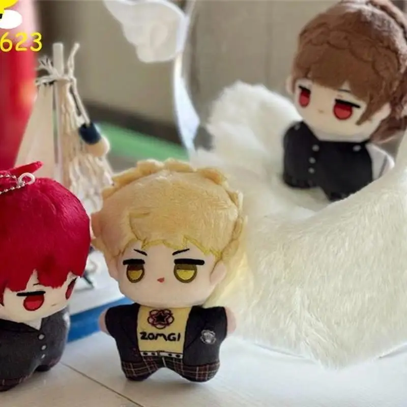 2026 hot item Hot 10cm Person Plush Toy 25th Anniversary Joker Shiomi Kotone Yuuki Makoto Cosplay Anime Plushie Keyclain Kids Collect Gift