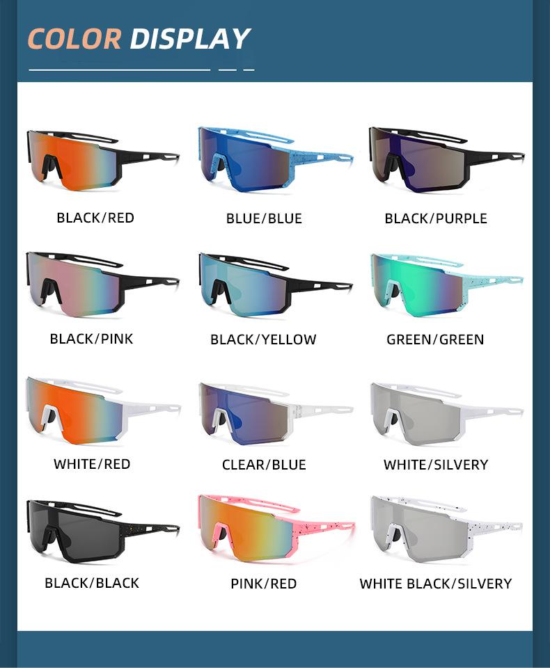 Polarized UV400 Outdoor Sports Glasses - Windproof Protective Eyewear for Men, Cycling, Fishing, Beach Travel, UV Protection, Wind Resistance