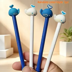 Whale-Shaped Neutral Pen, Cute Design, Smooth Writing, Comfortable Grip, Ideal for Daily Use, Fun and Practical, Essential for Study and Office