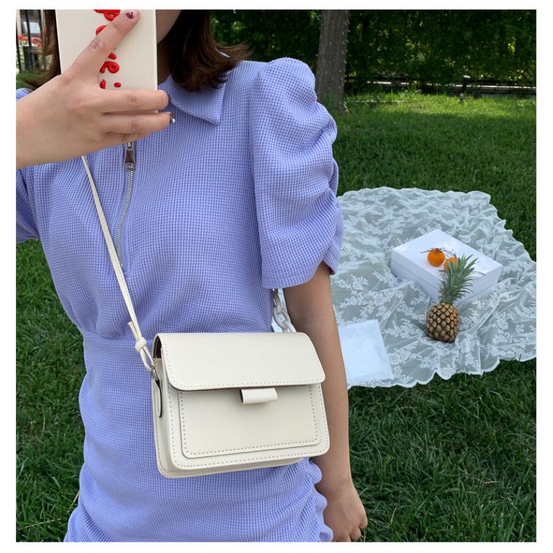 Small Bag Women's Casual Versatile Square Retro Shoulder Crossbody