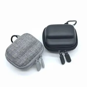 For Insta360 GO3S PU Hard Shell Bag Body Bag EVA Portable Bag Carrying Box for Insta360 Go3 Thumb Camera Mini Travel Storage Box
