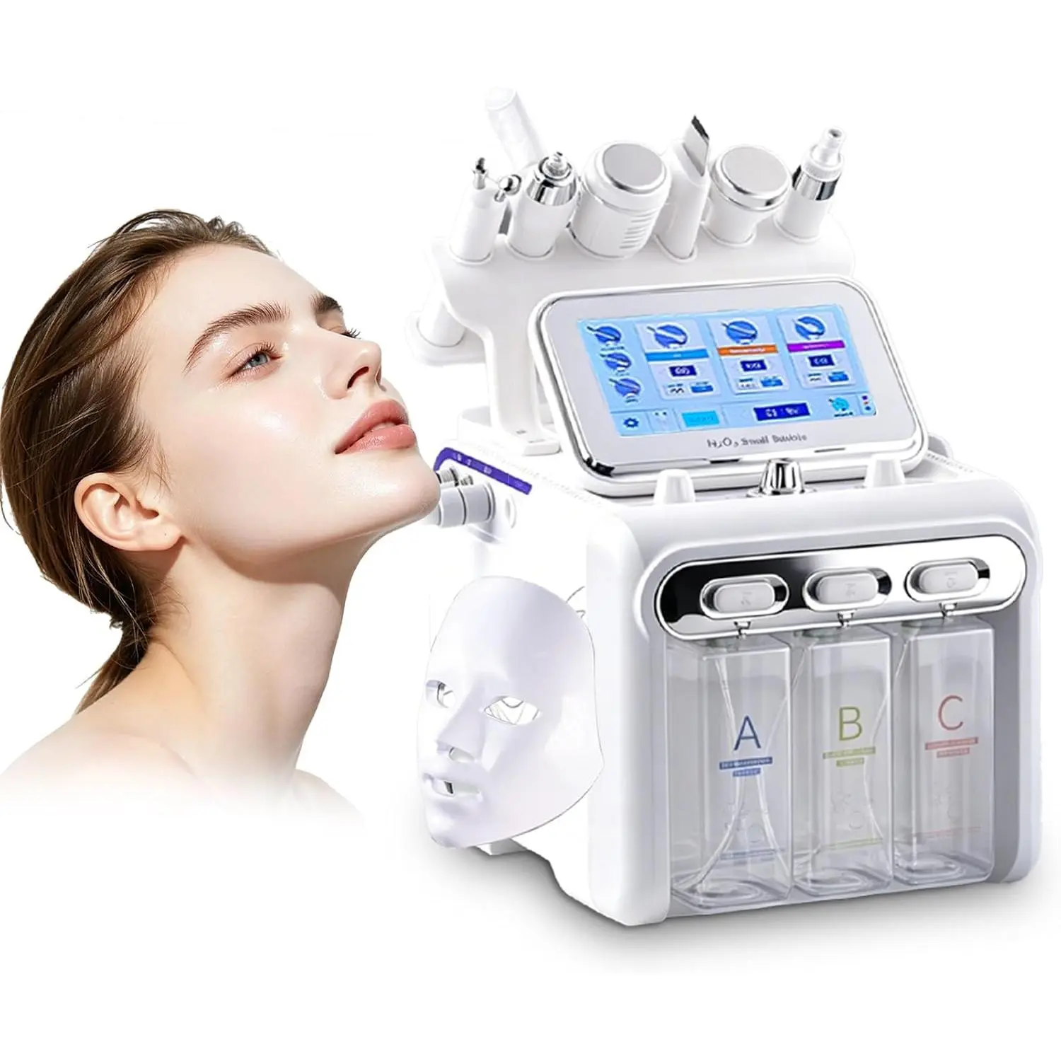 7 in 1 Facial Care Machine Professional Skin Treatment Equipment for Beauty Salon