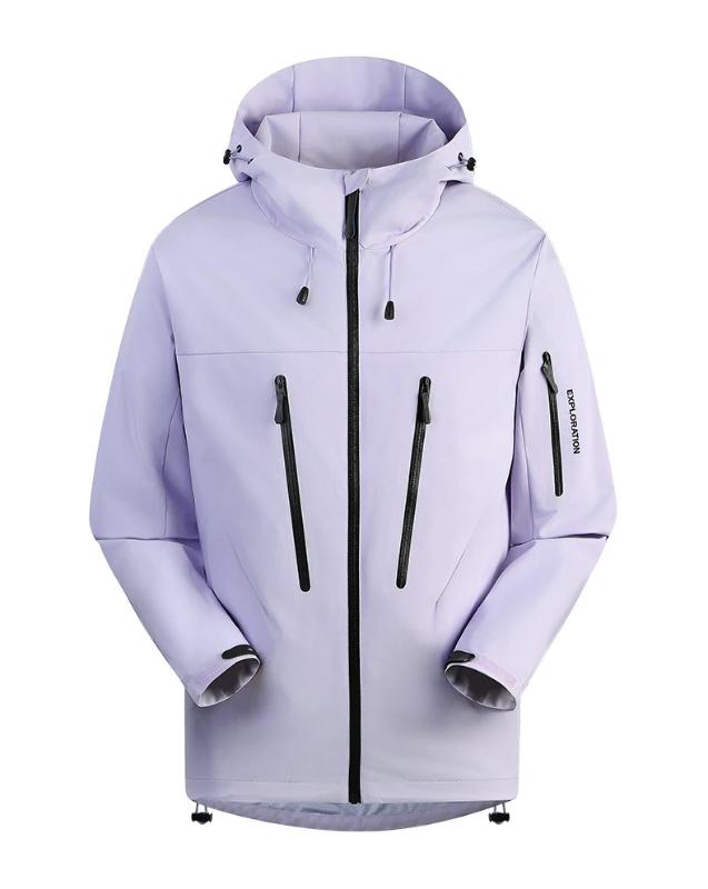 Kyn Apparel  Men's Women's Waterproof Jacket Hiking Camping Trekking Mountaineering Rain Coat Unisex Outdoor Sport Windproof Windbreaker