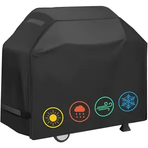 Grill Cover,  BBQ Grill Cover, 58 inch -Proof and Anti-UV Barbecue Gas Grill Cover Compatible for   Nexgrill Grills and
