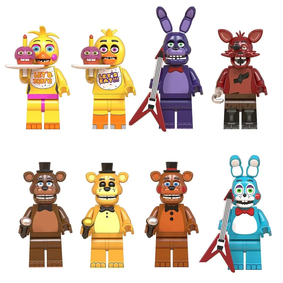 Nights Game Figure Mini Figures Building BlocksSkeleton Thriller Toys gift kids toys mould king